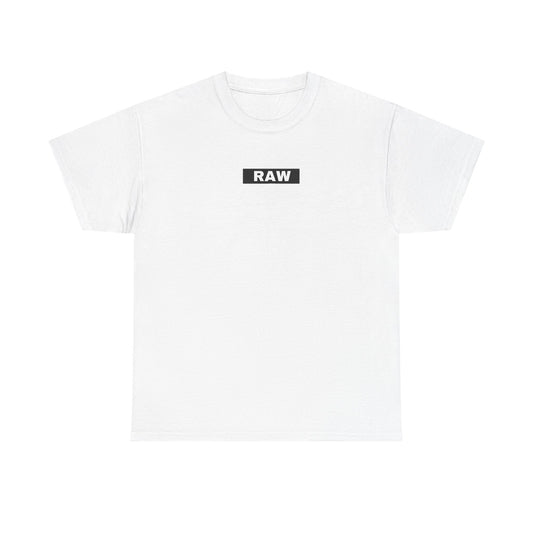 Raw Box LOGO Heavy Cotton Tee WHITE