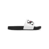 Raw+Sushi "Sushi rose" Slide Sandals white