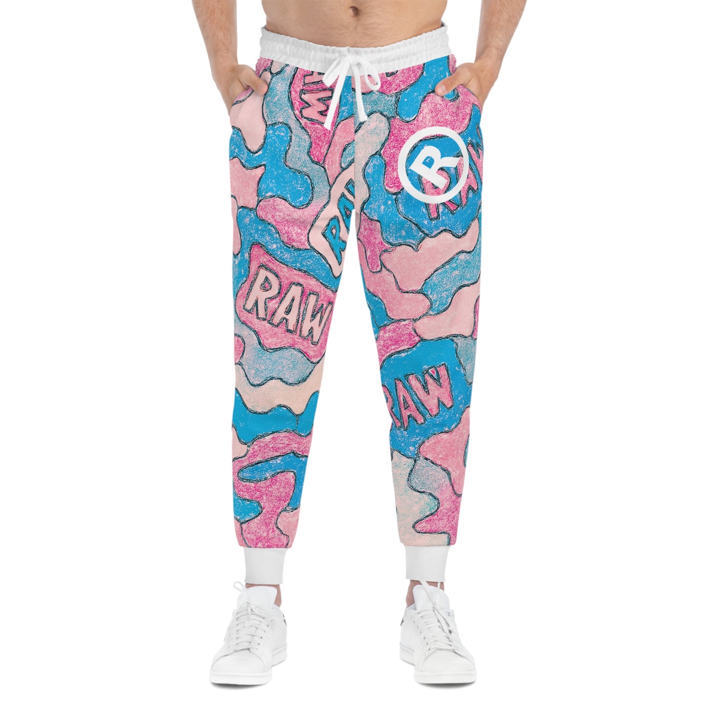 Raw+Sushi "Crayola camo" Athletic Joggers limited supply