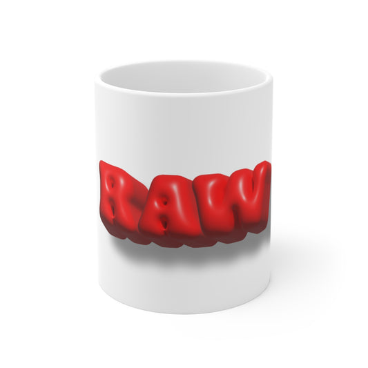 Raw sushi "RAW BUBBLE" Mug 11oz
