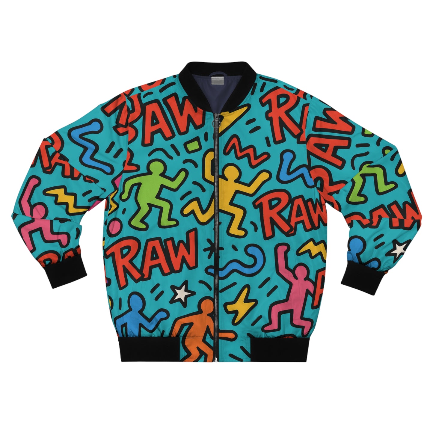 Raw+Sushi "RAW ART" Bomber Jacket