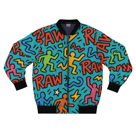 Raw+Sushi "RAW ART" Bomber Jacket