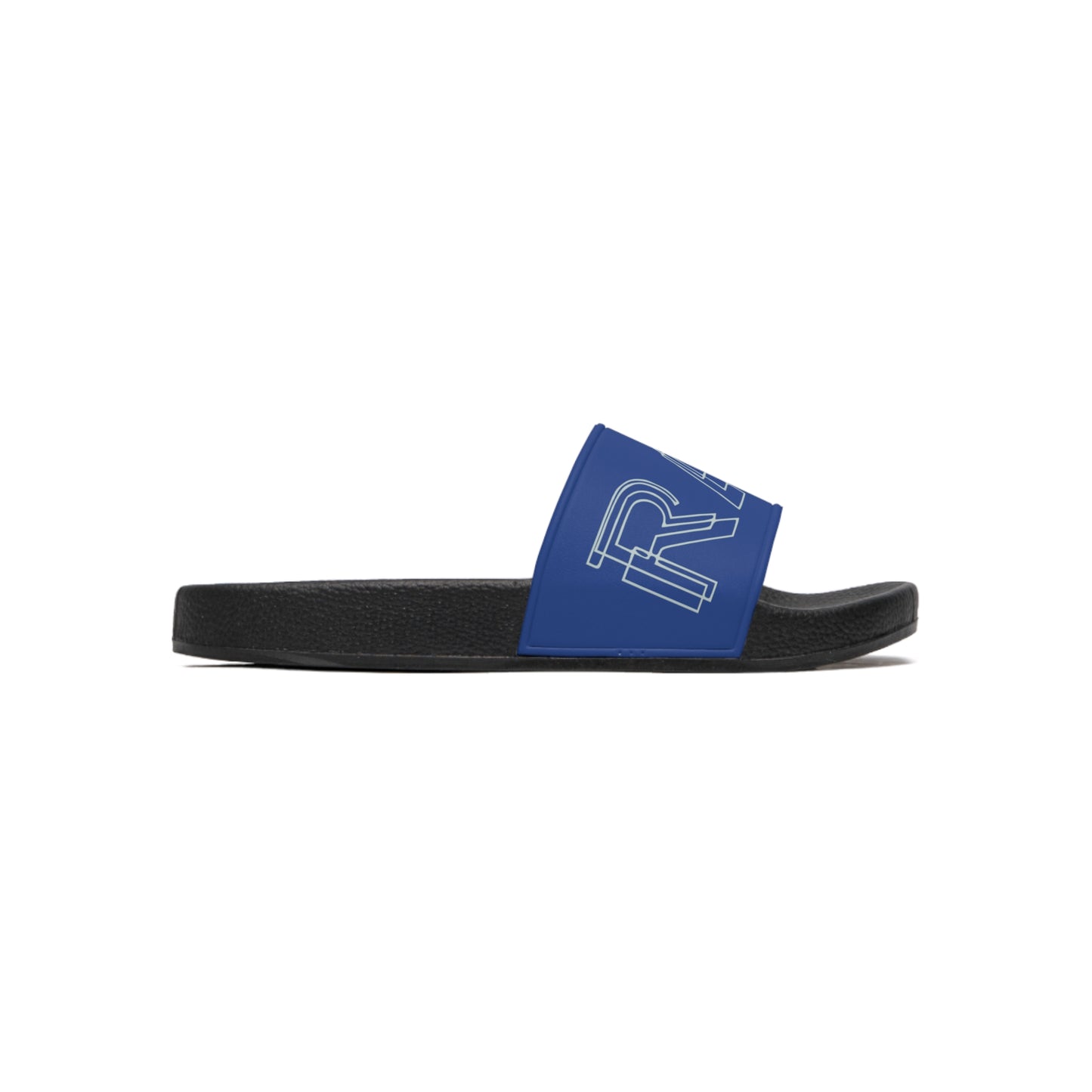 Raw+Sushi "RAW lines" Slide Sandals royal blue