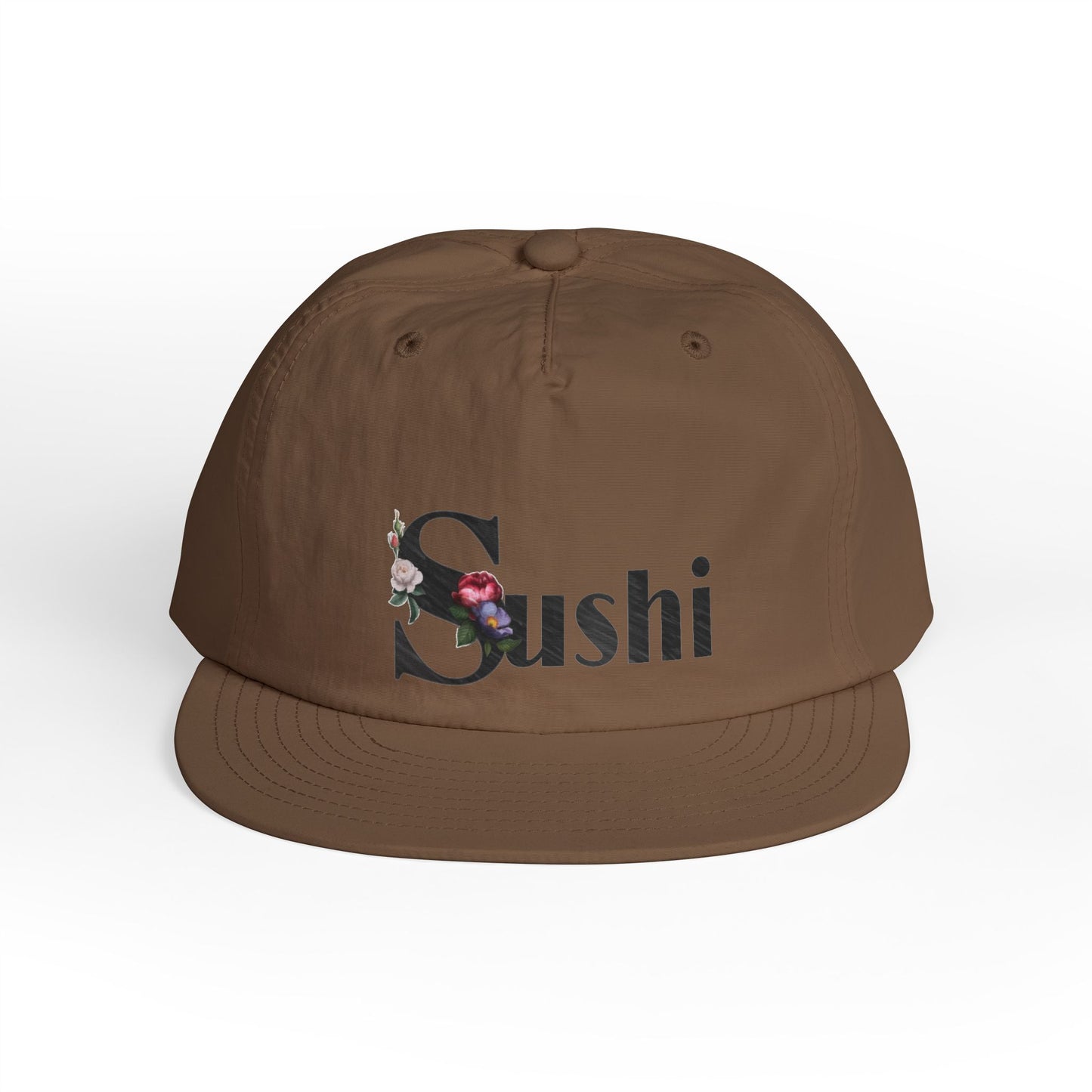 Raw Sushi "SUSHI" Surf Cap WHT