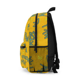 Raw+Sushi "raw script" BackPack yellow