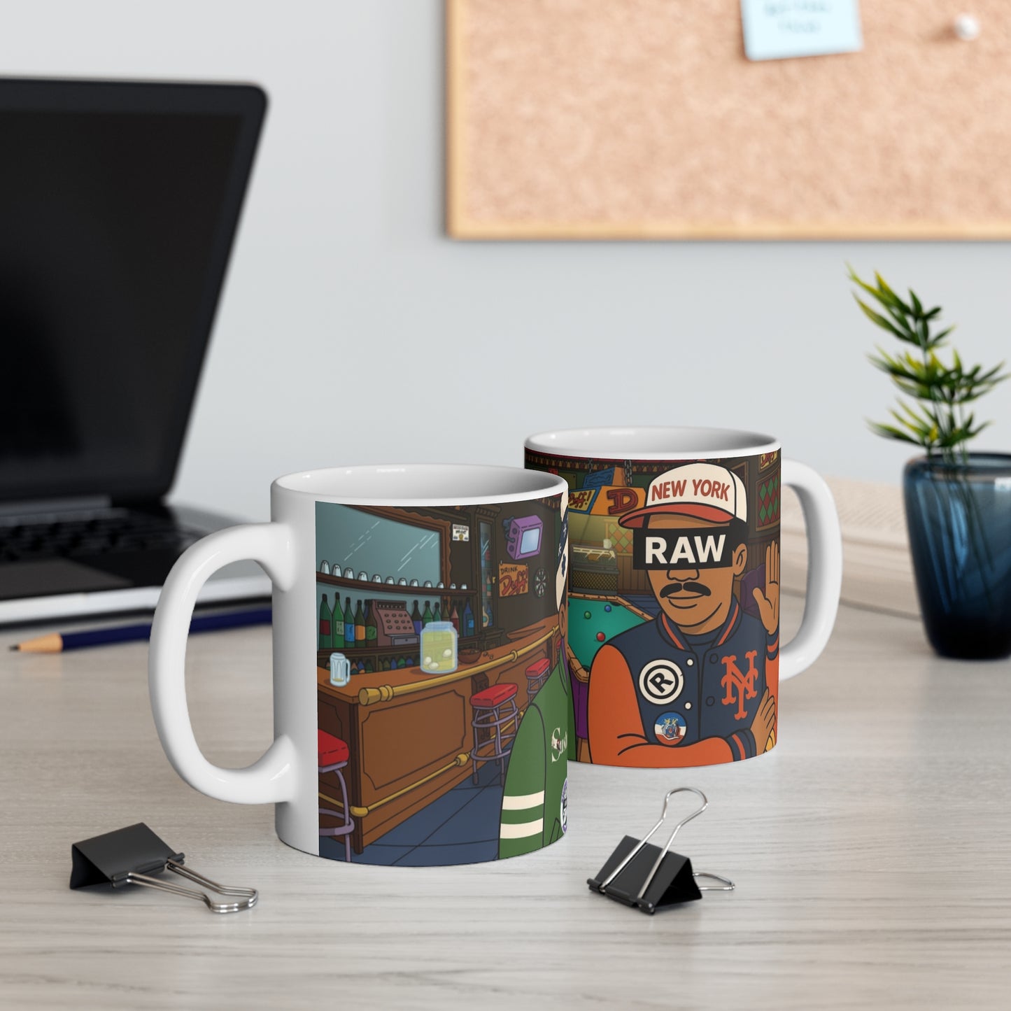 RawSushi "coming to Springfield " Mug 11oz