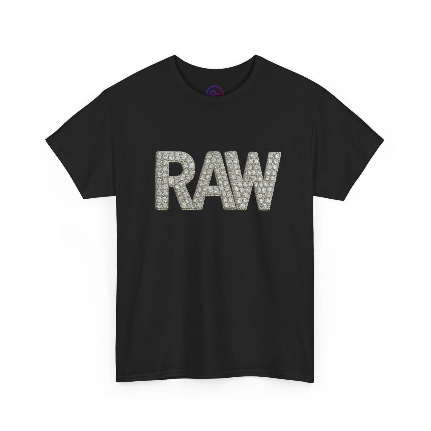 Raw+Sushi "BLING BLING" Heavy Cotton Tee BLK