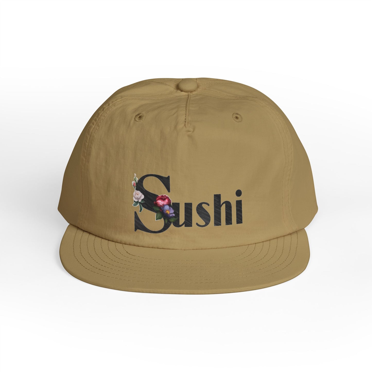 Raw Sushi "SUSHI" Surf Cap WHT
