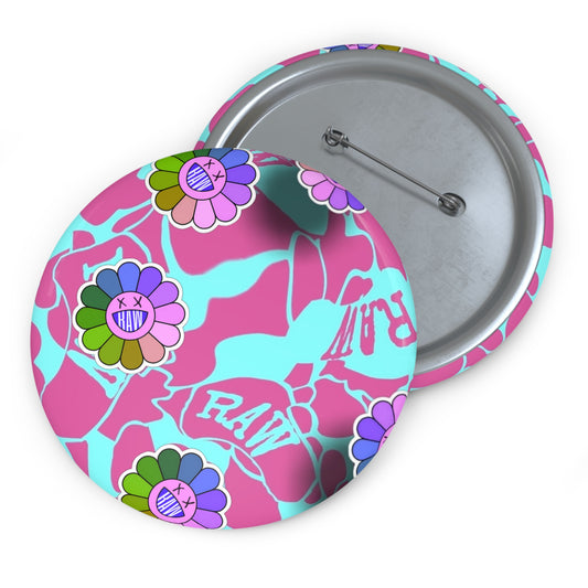 RAW SUSHI OG CAMO Pin Button