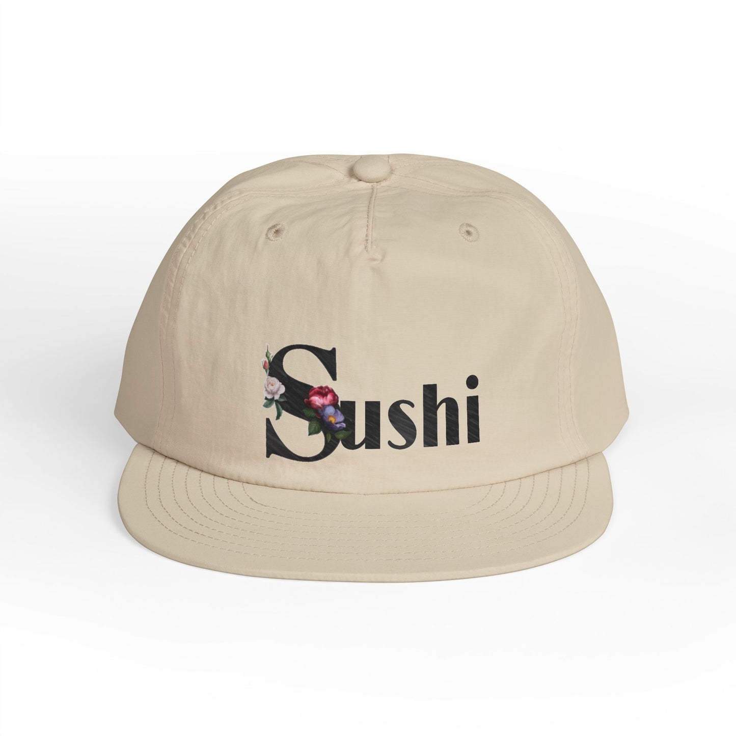 Raw Sushi "SUSHI" Surf Cap WHT