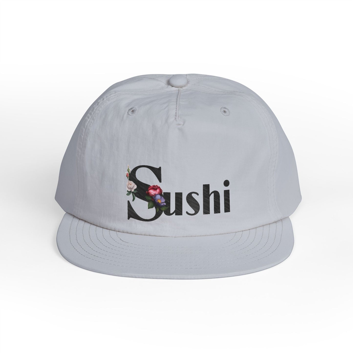 Raw Sushi "SUSHI" Surf Cap WHT