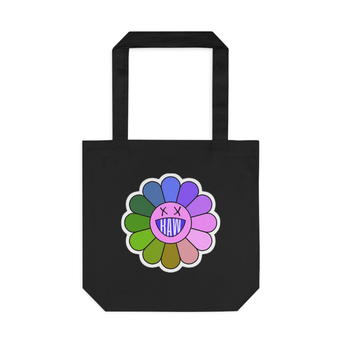 Raw+Sushi "Flower" Cotton Tote Bag