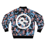 Raw+Sushi "RAW STAR" blue camo Bomber Jacket