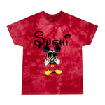 Raw+Sushi "dead rat" Tie-Dye Tee, red