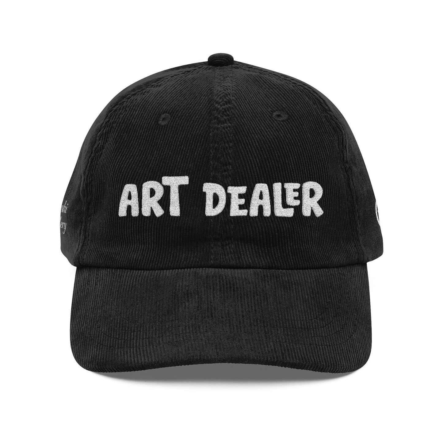 Vintage Corduroy Raw+Sushi Art Gallery "ART DEALER" (Embroidery)