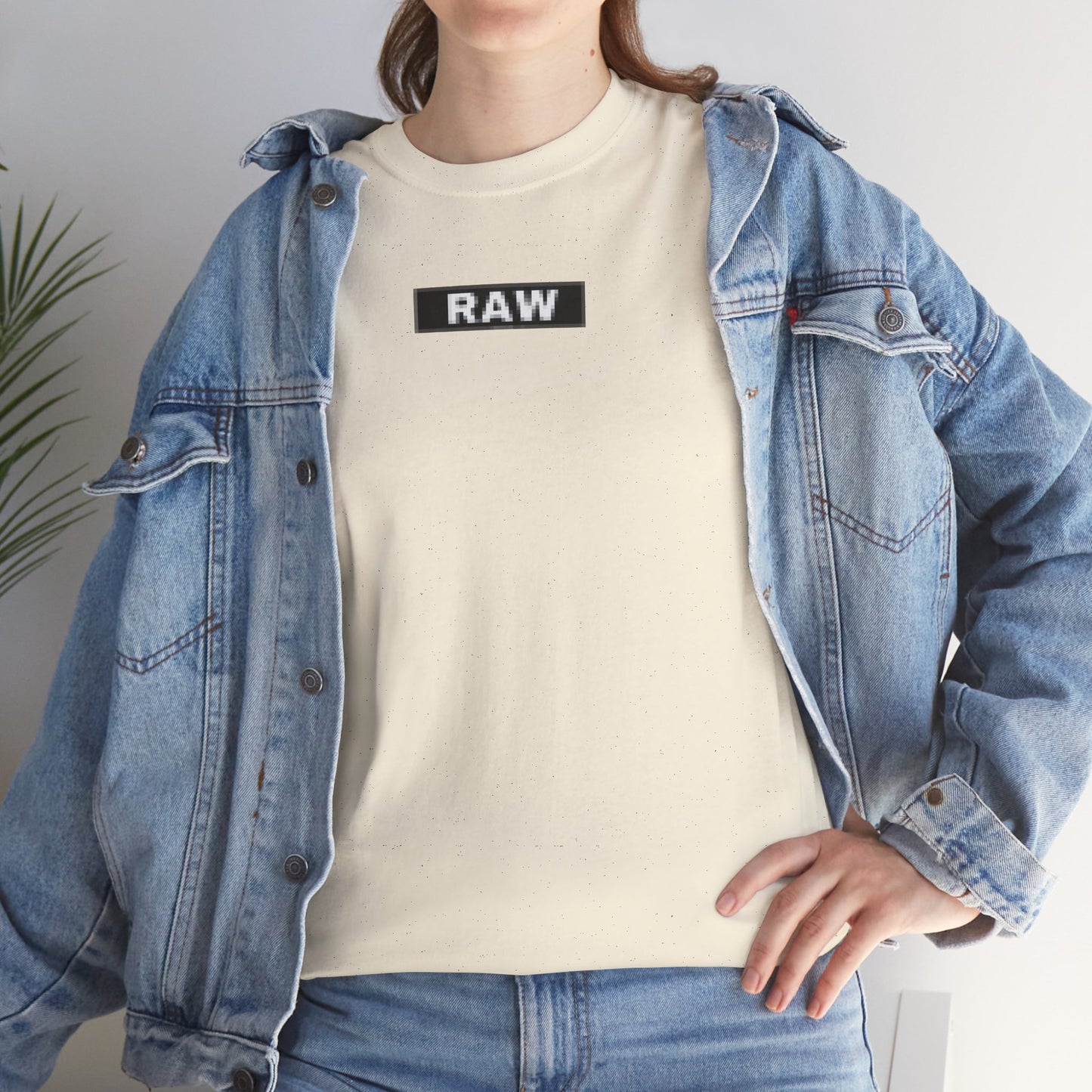 Raw+Sushi "RAW pixel Stamp" Heavy Cotton Tee