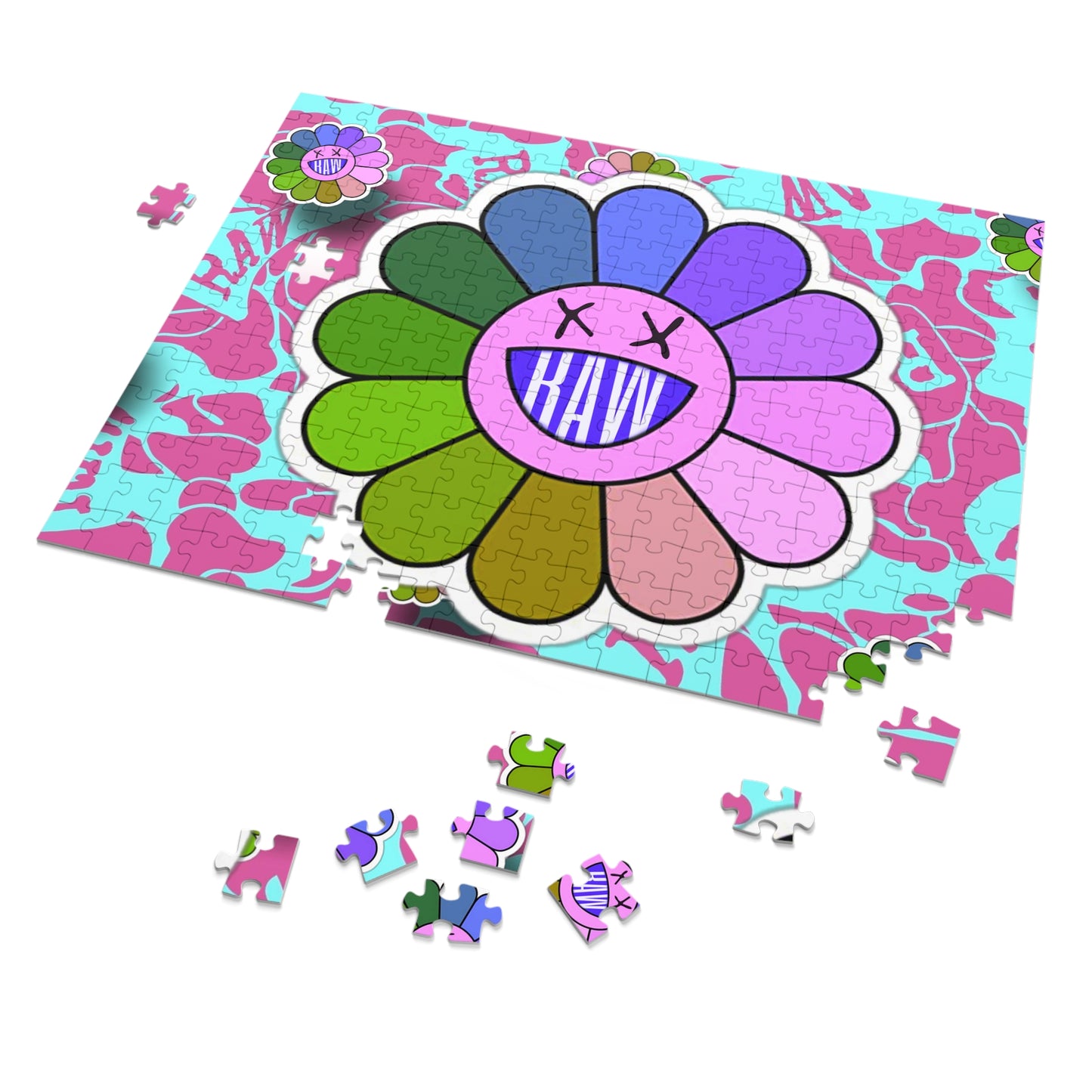 Raw Sushi OG Camo "Flower" Collection Puzzle (252 Piece)