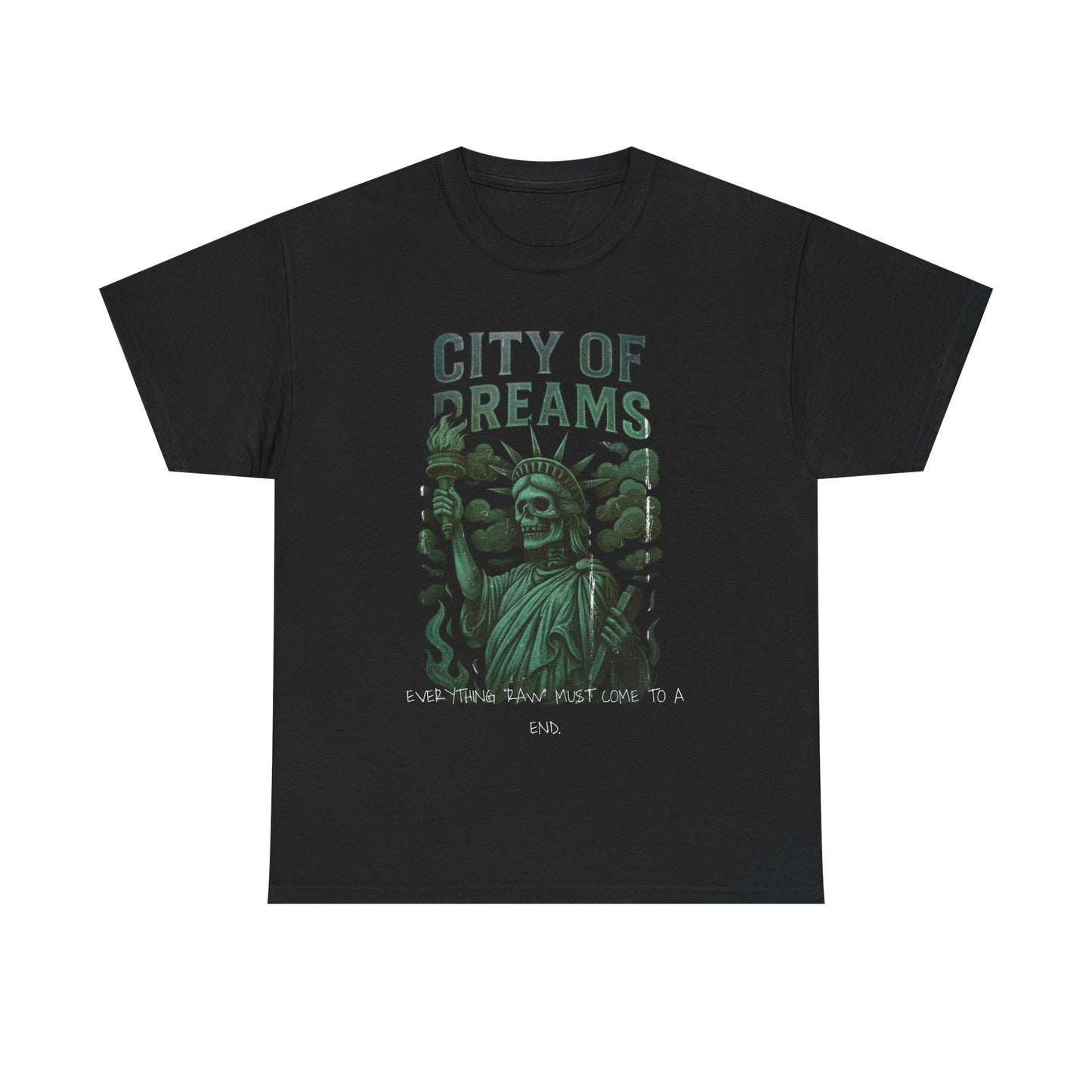 Raw+Sushi "city of dreams" Heavy Cotton Tee