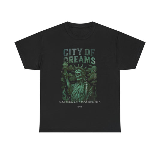 Raw+Sushi "city of dreams" Heavy Cotton Tee