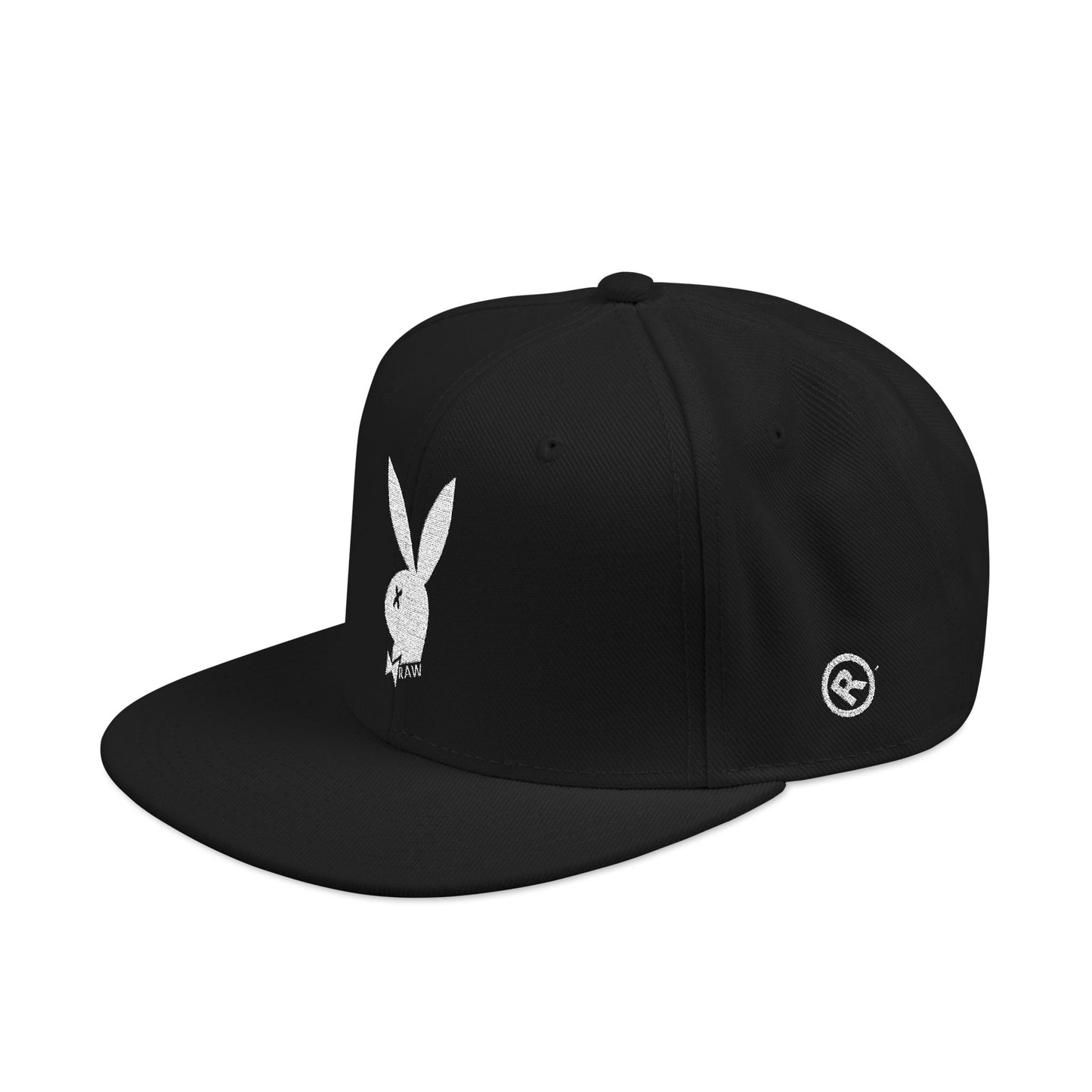 Raw Sushi "PLAY BOYZ" Snapback Hat (BLK/WHT)