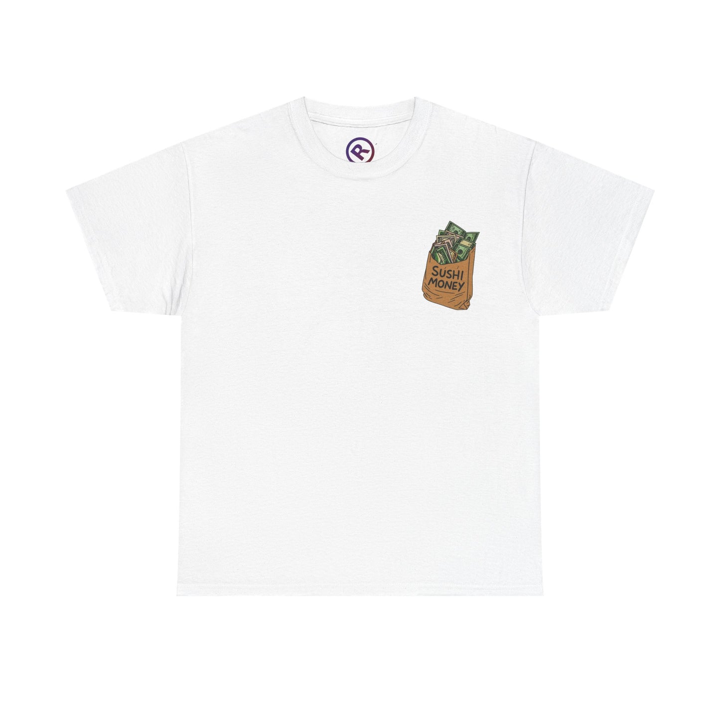 Raw+Sushi "SUSHI MONEY" Heavy Cotton Tee