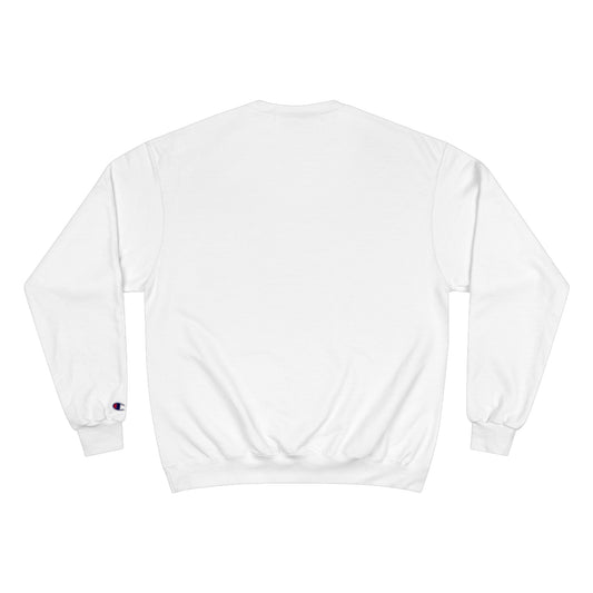 Raw+Sushi "Sushi spray stamp" Champion Sweatshirt white