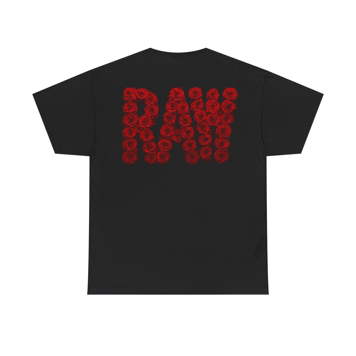 Raw+Sushi "Red Roses" Heavy Cotton Tee