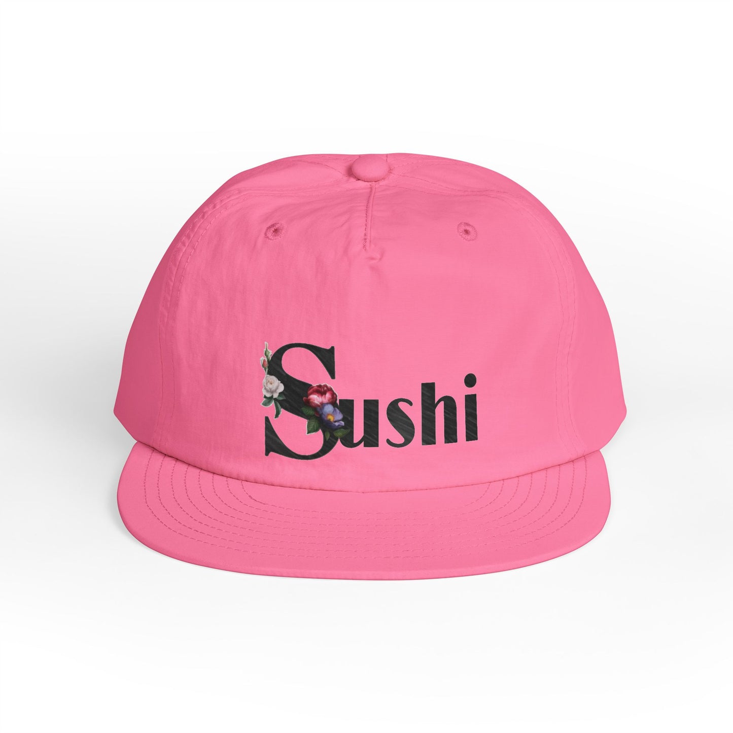 Raw Sushi "SUSHI" Surf Cap WHT