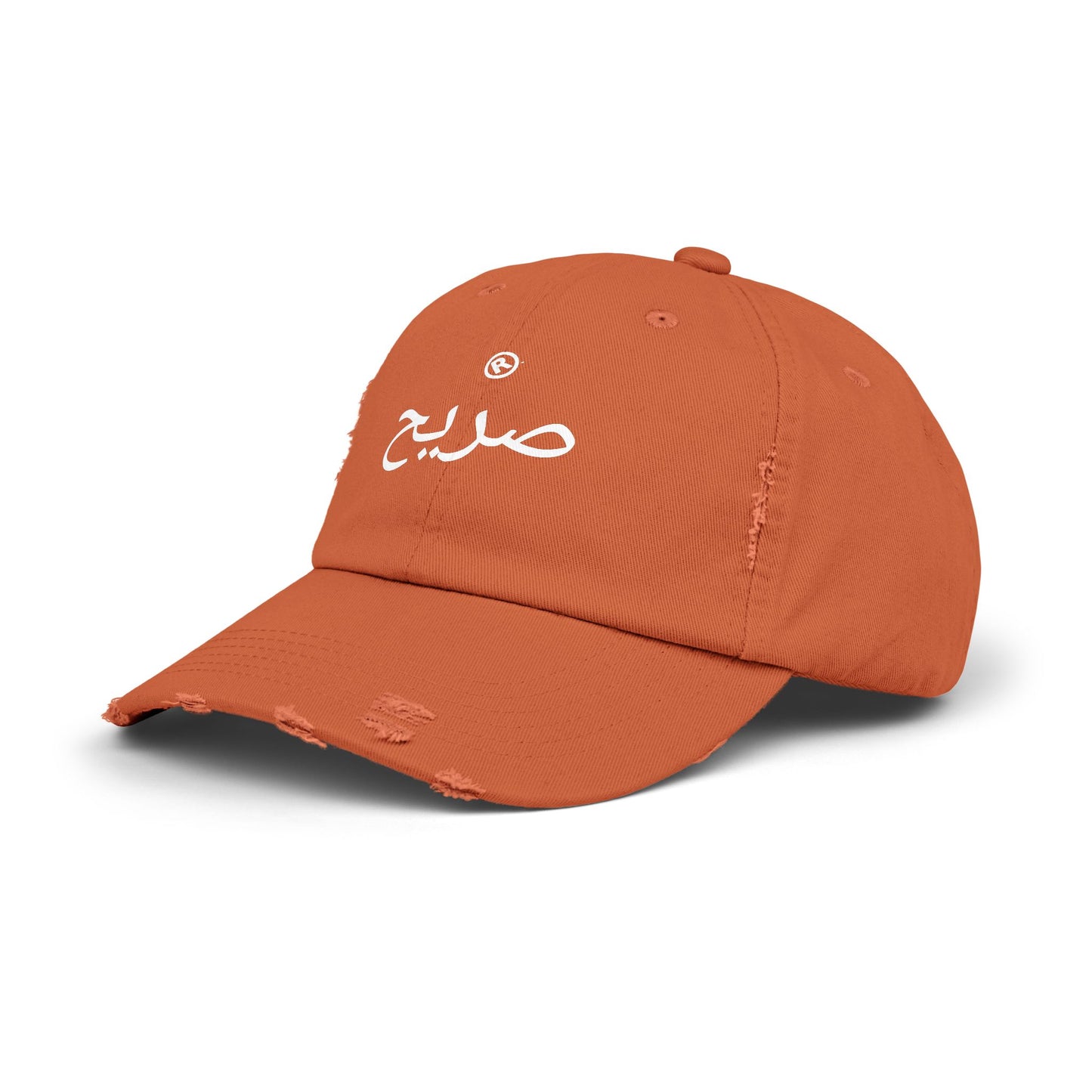 Raw+Suhi "RAW Arabic" LOGO Distressed Dad Cap