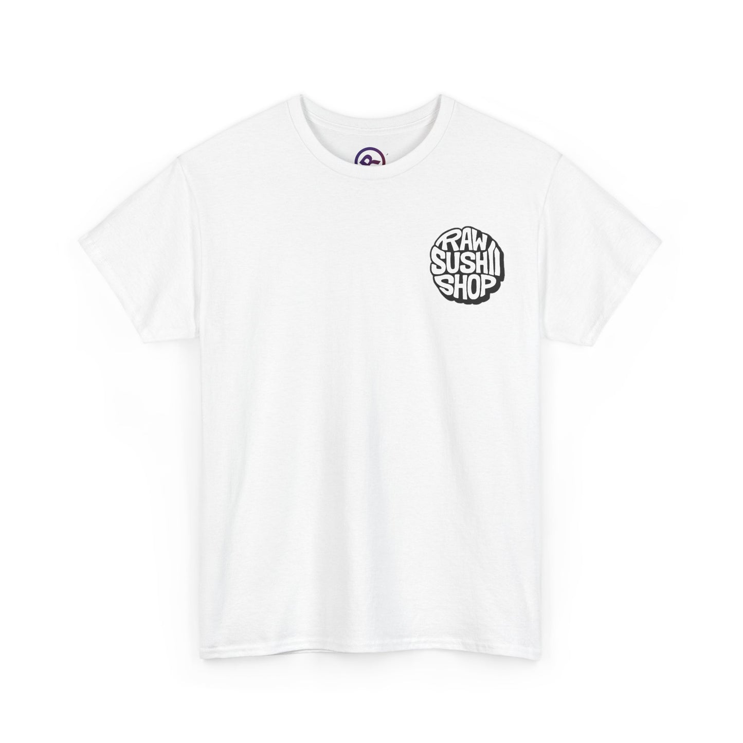 Raw+Sushi "raw sushi shop 25" Heavy Cotton Tee