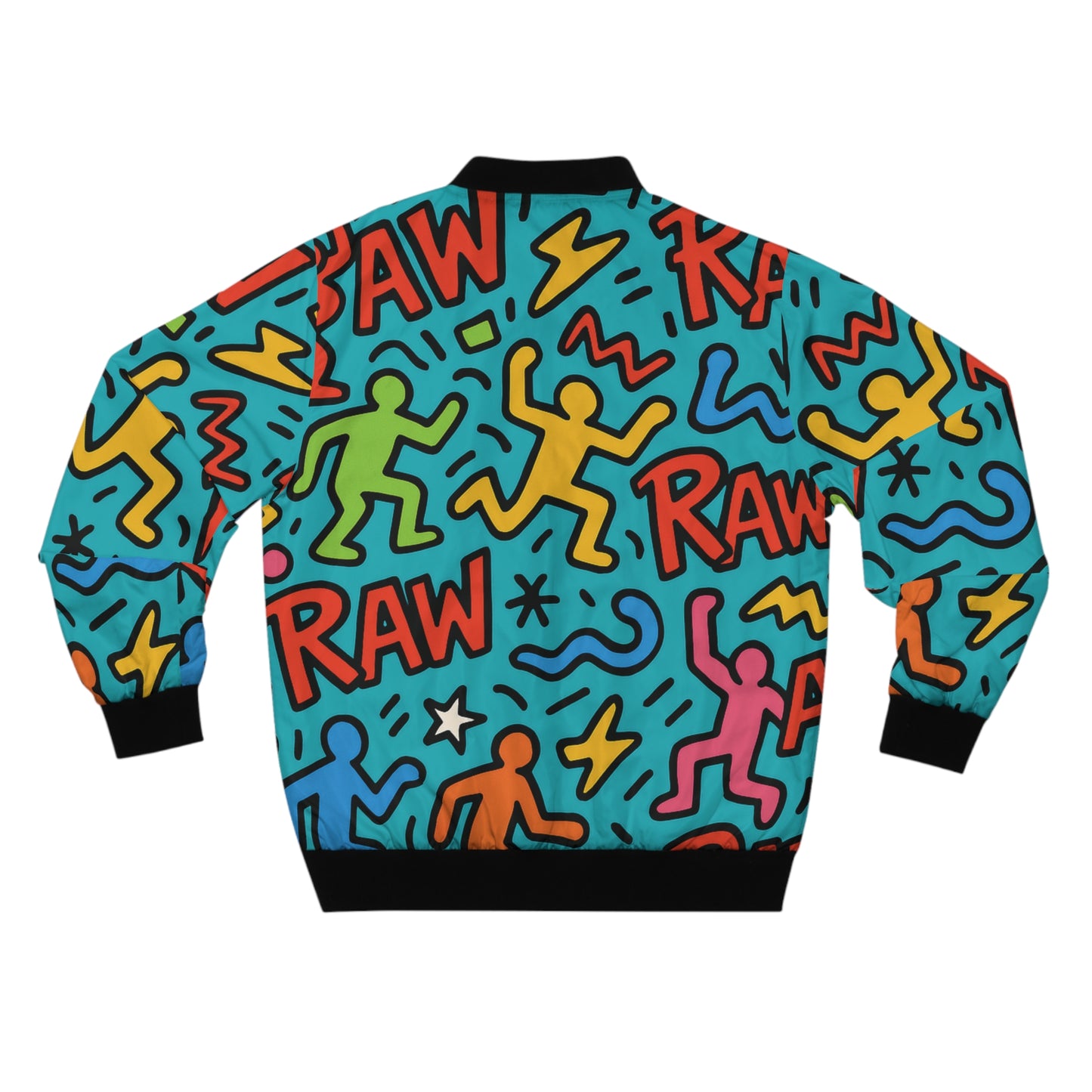 Raw+Sushi "RAW ART" Bomber Jacket