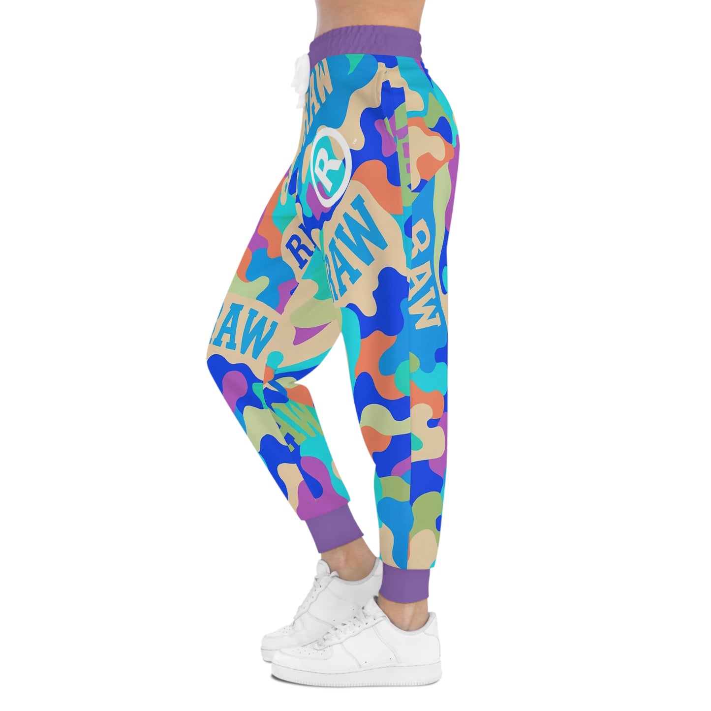 Raw+Sushi "Women's spring 26' camo" Athletic Joggers limited supply