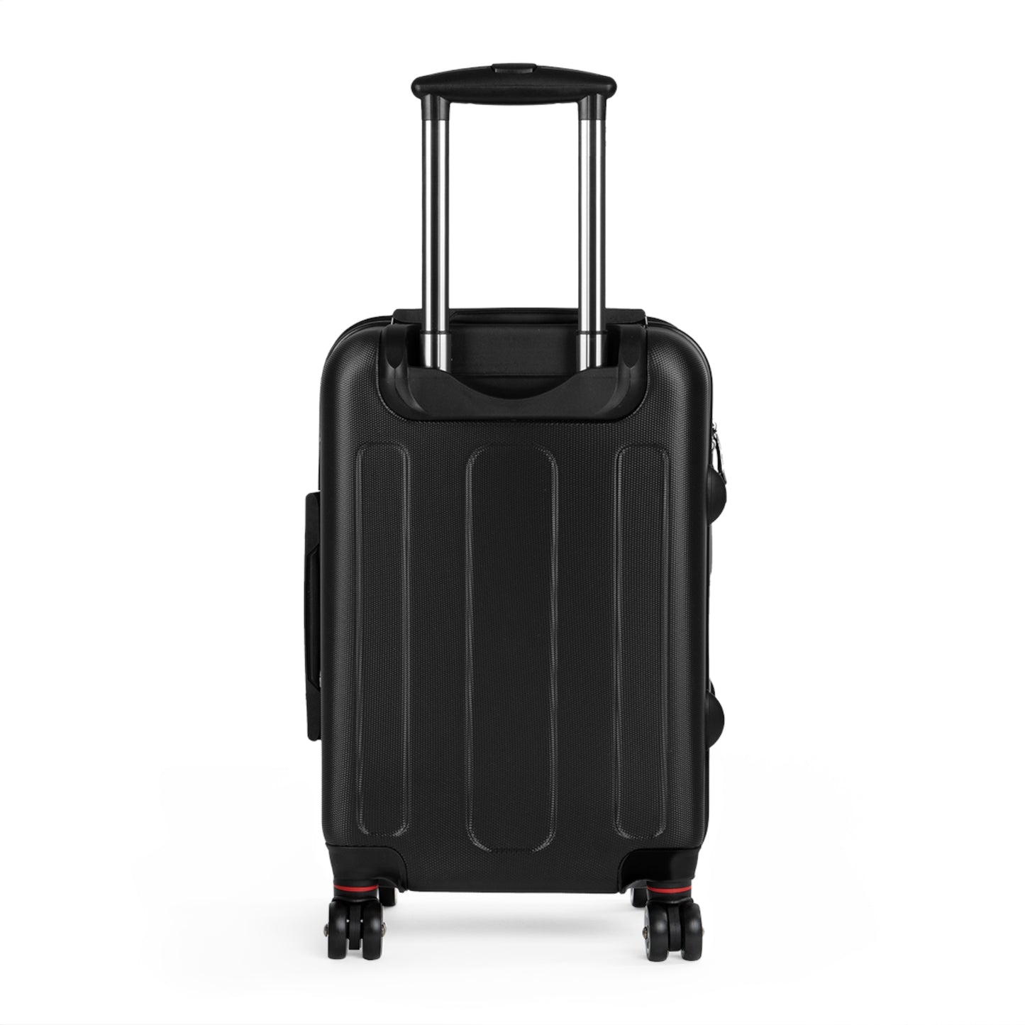 Raw+Sushi Graphic Black & White Rolling SuitcaseTravel Luggage