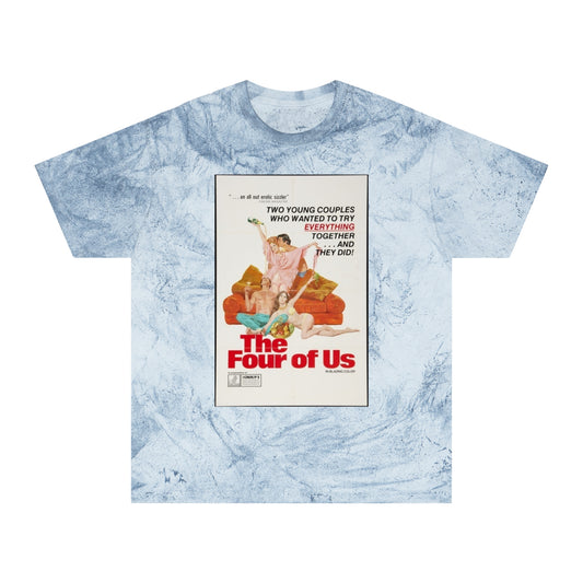 Raw+Sushi X Cult Behavior "4 of us"  Color Blast T-Shirt