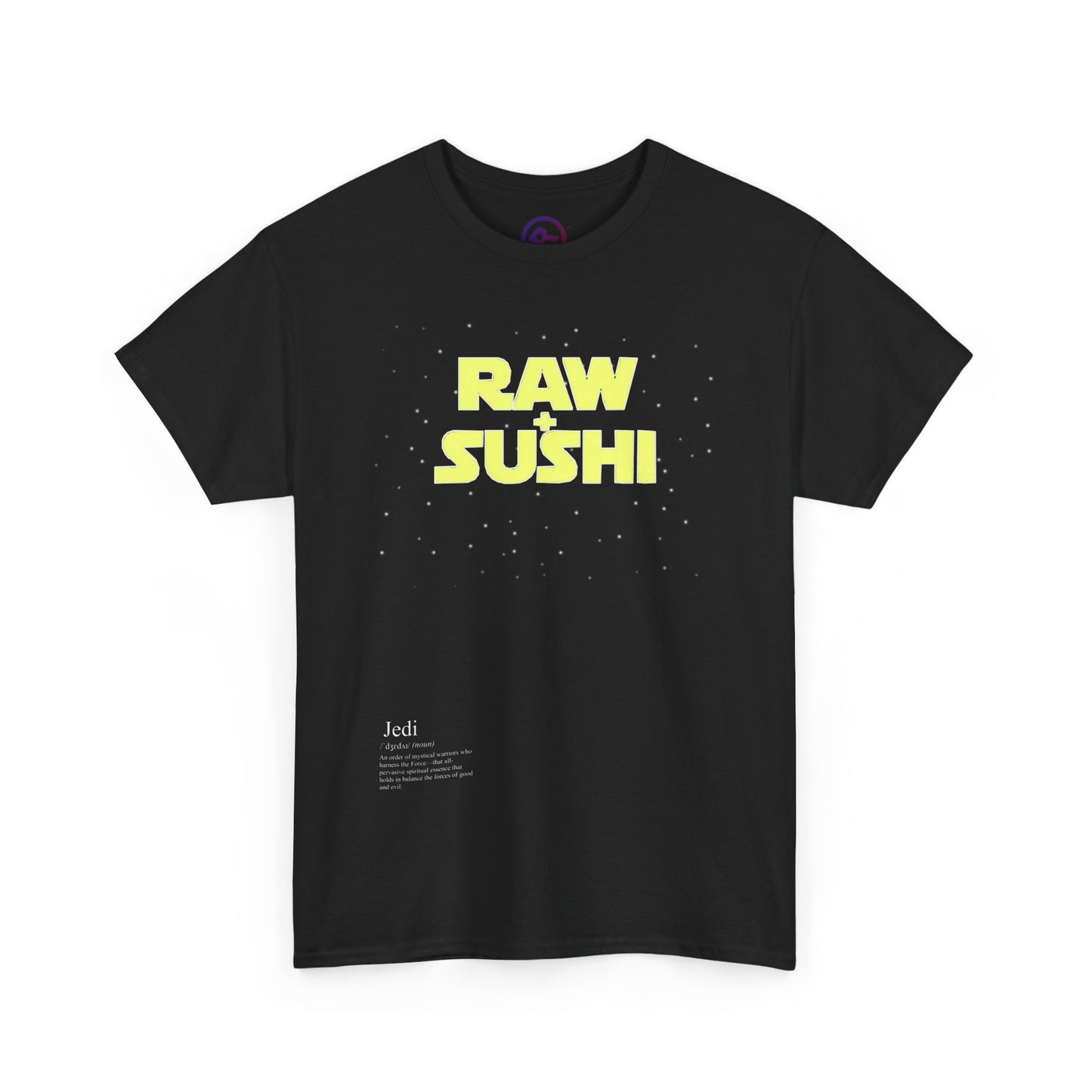 Raw+Sushi "jedi Raw" Heavy Cotton Tee