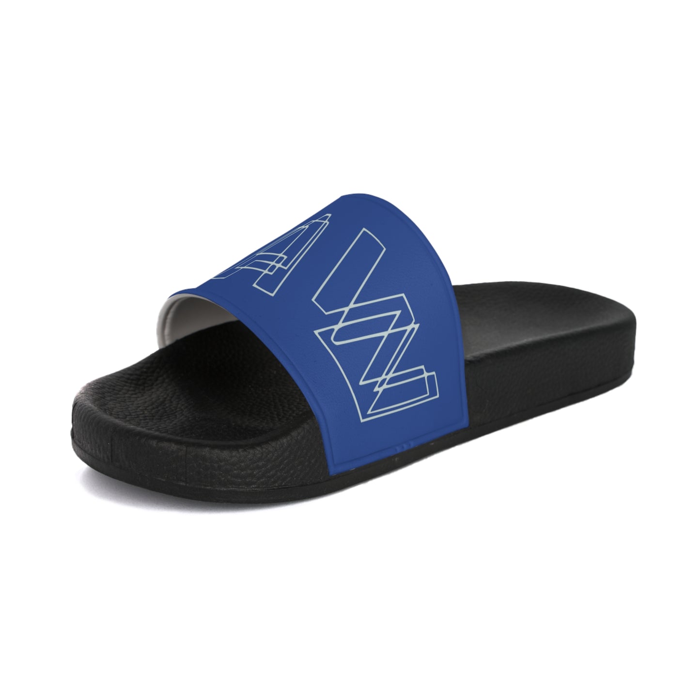 Raw+Sushi "RAW lines" Slide Sandals royal blue