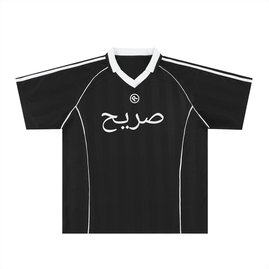 Shadow Stripe Collared Soccer Jersey