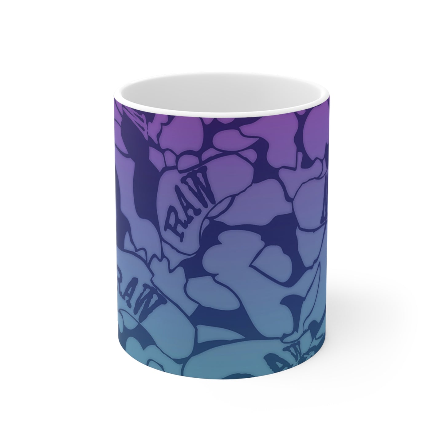 RawSushi "Blue camo" Mug 11oz