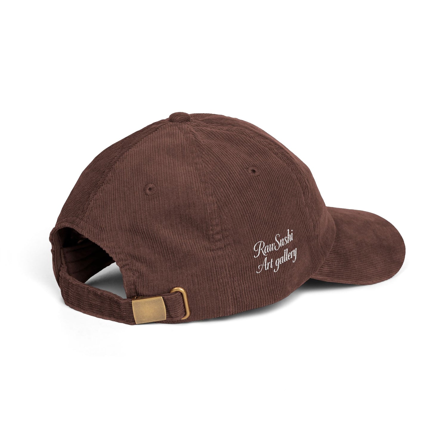 Vintage Corduroy Raw+Sushi Art Gallery "ART DEALER" (Embroidery)