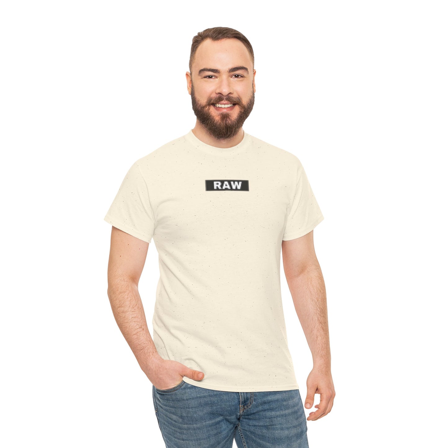 Raw+Sushi "RAW pixel Stamp" Heavy Cotton Tee
