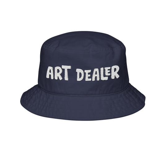 Raw+Sushi "ART DEALER" Bucket Hat (Embroidery) navy