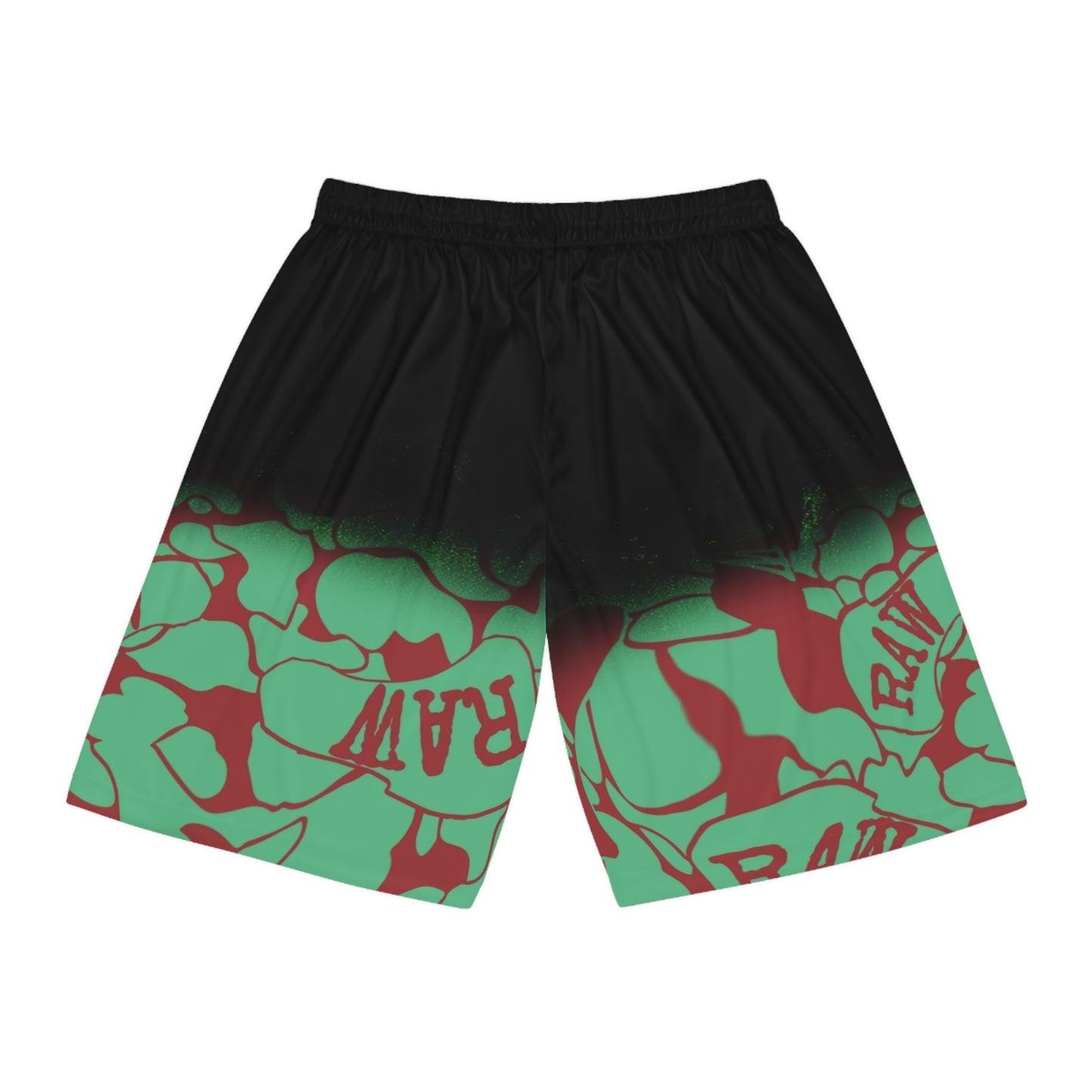 RAW+SUSHI "CAMO" Basketball Home PajamaShorts
