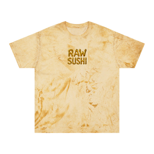 Raw+Sushi "Liquid Gold"  Color Blast T-Shirt