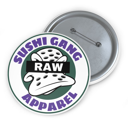Raw+Sushi Almighty Sushi Gang Pin Buttons