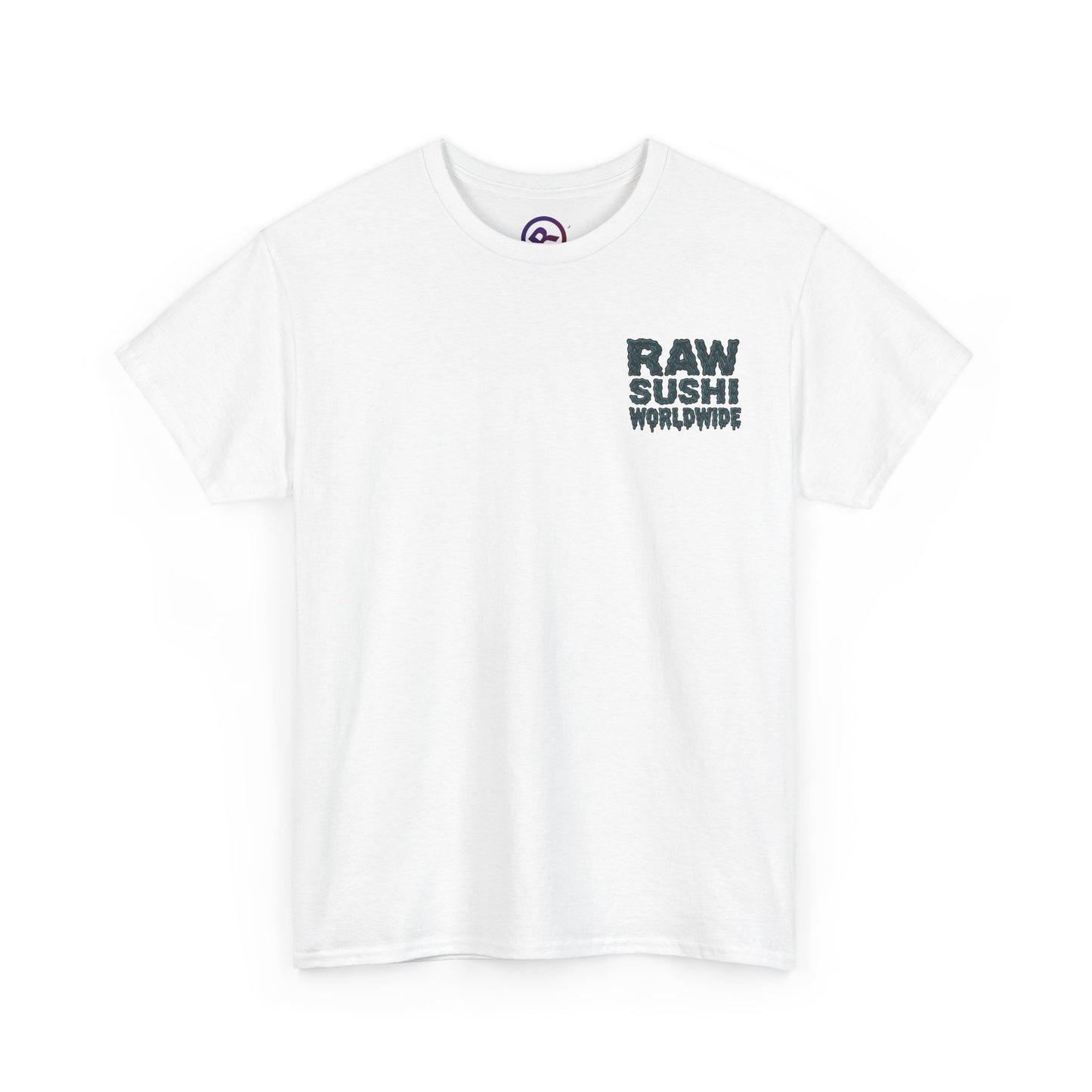 Raw+Sushi "grungy " Heavy Cotton Tee