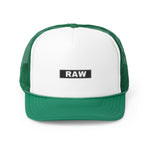 Raw+Sushi "RAW PIXEL STAMP" Trucker Caps green/white