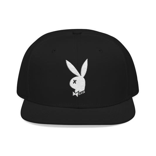 Raw Sushi "PLAY BOYZ" Snapback Hat (BLK/WHT)