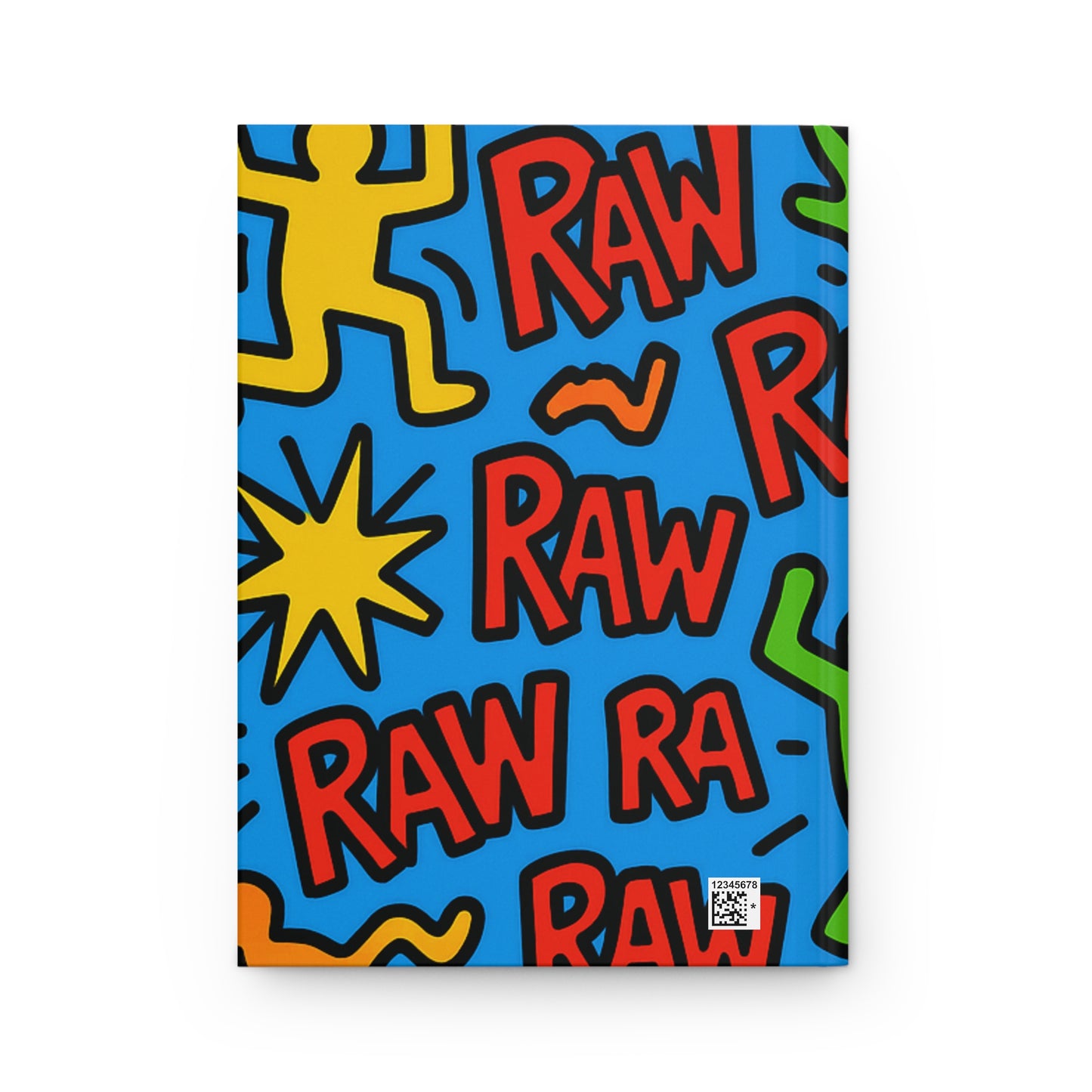 "RAW PRINT 26' " Hardcover Journal Matte