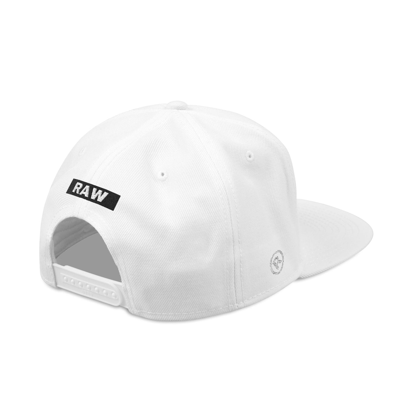 Raw Sushi " RAW SET ' Snapback Hat WHT