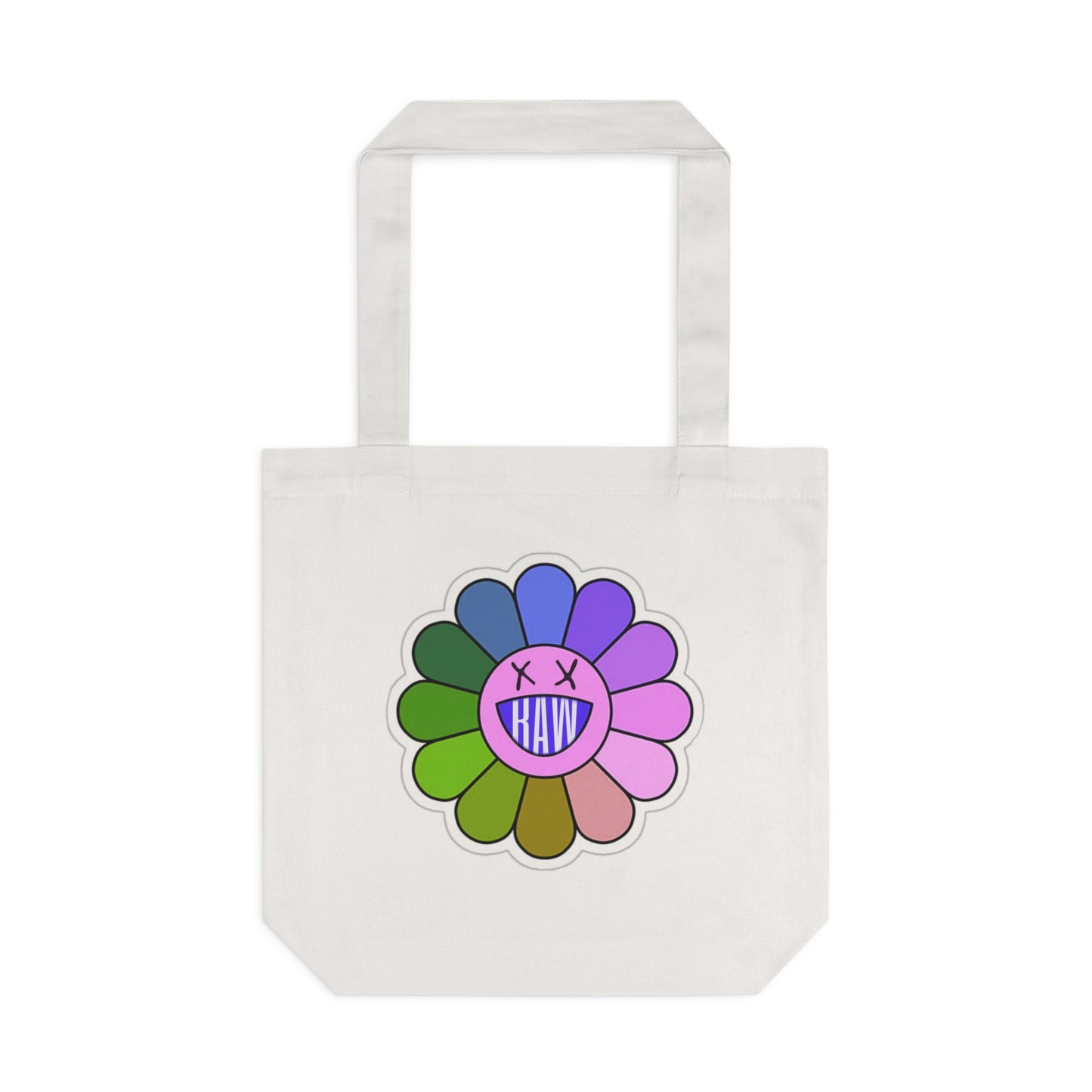 Raw+Sushi "Flower" Cotton Tote Bag
